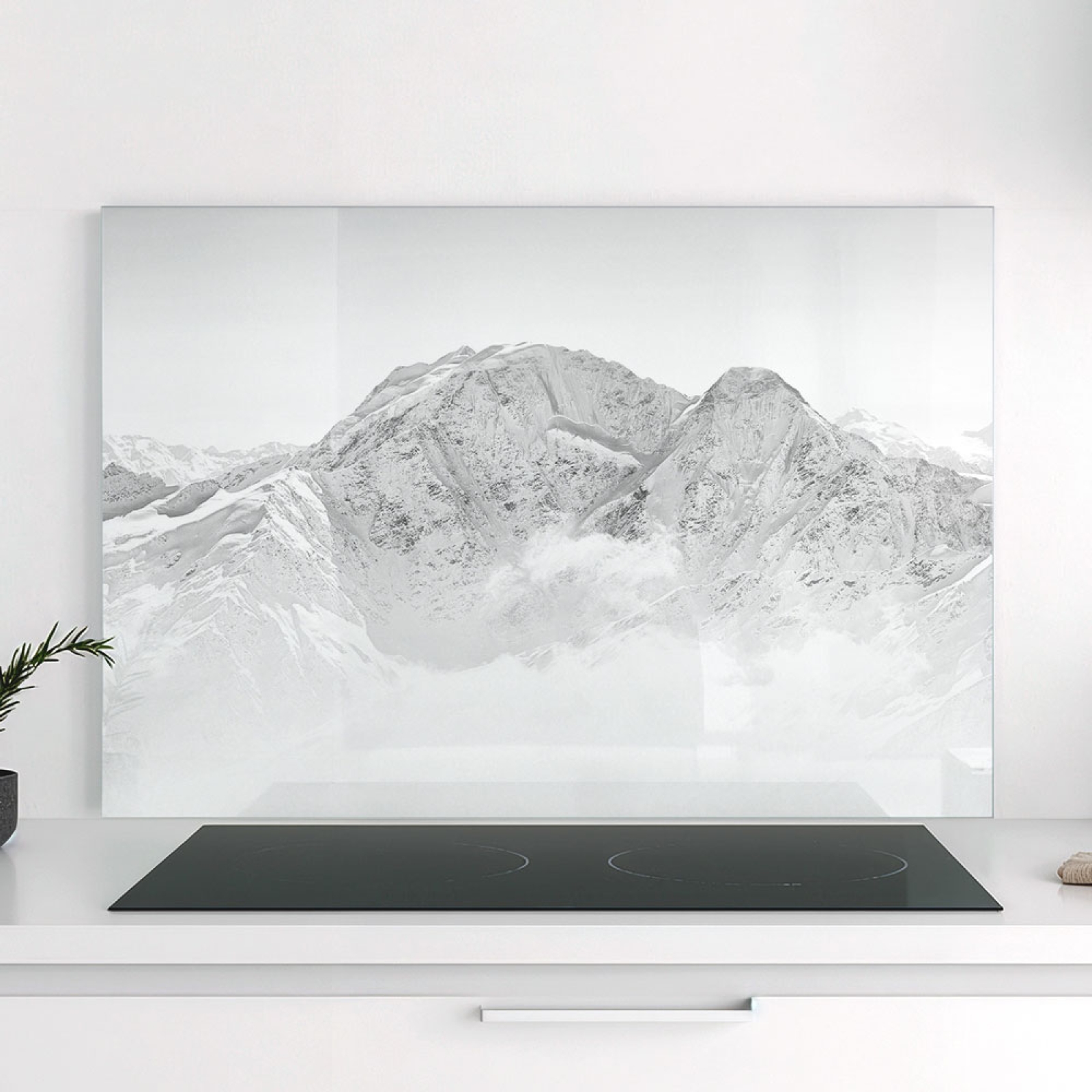 Spritzschutz Küche Weiße Berge Artikelbild 2