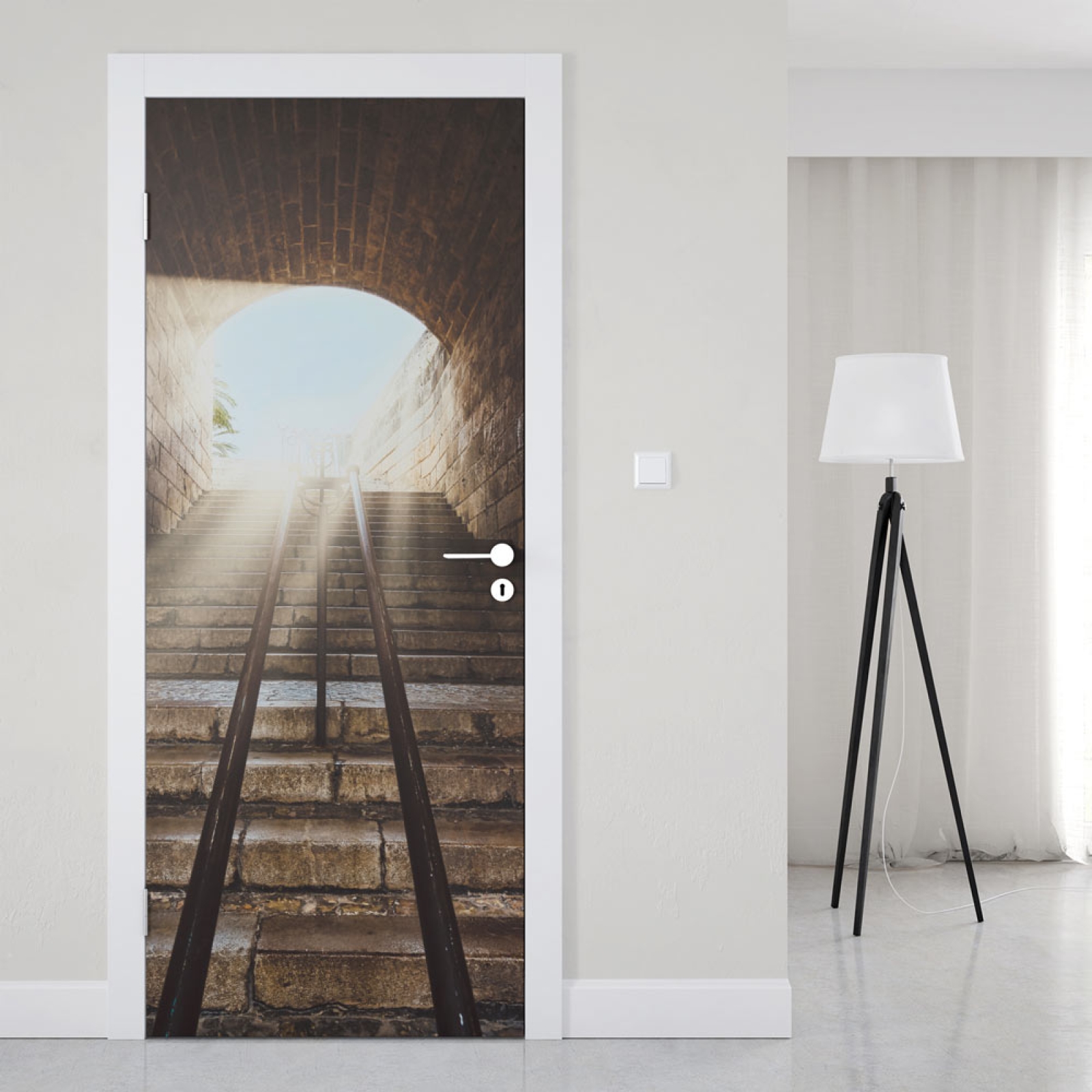 Türfolie Urbane Treppe Artikelbild 1