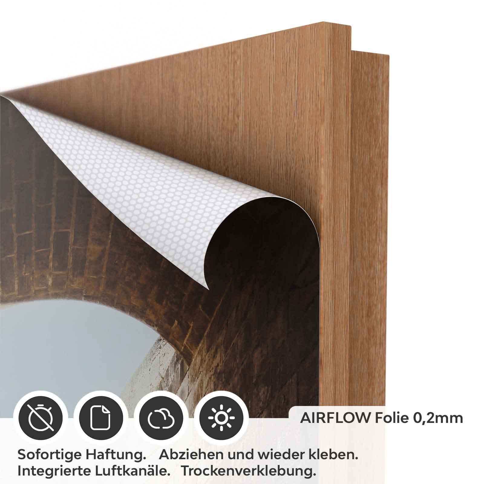 Türfolie Urbane Treppe AIRFLOW Folie