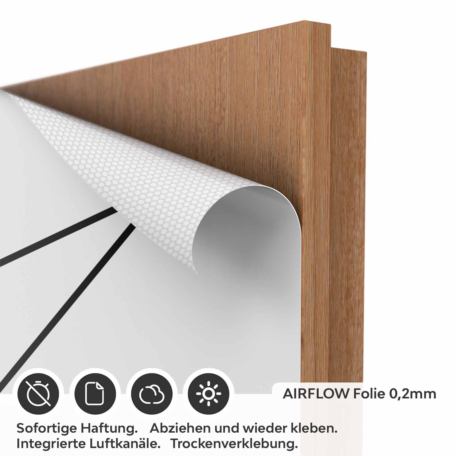 Türfolie Zeitlose AIRFLOW Folie