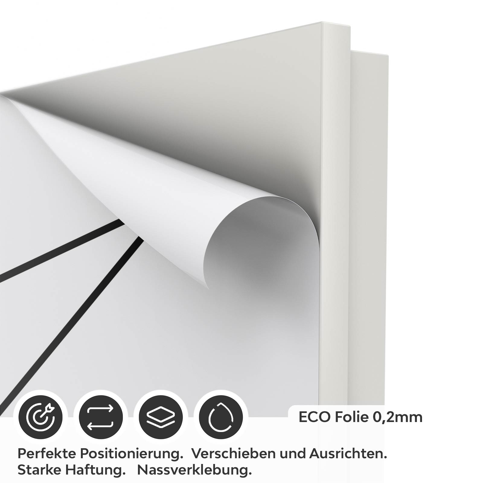 Türfolie Zeitlose ECO Folie