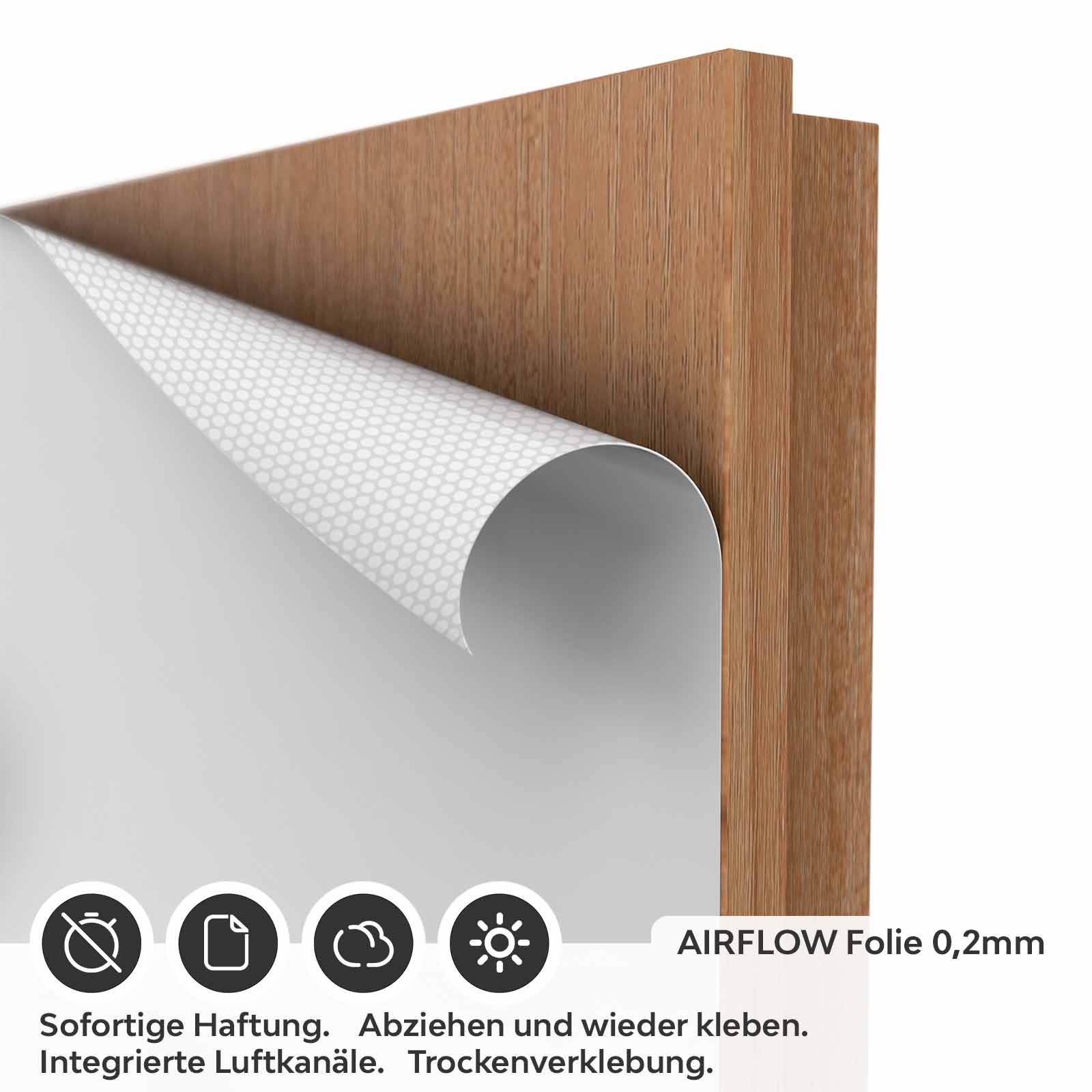 Türfolie Blöcke AIRFLOW Folie