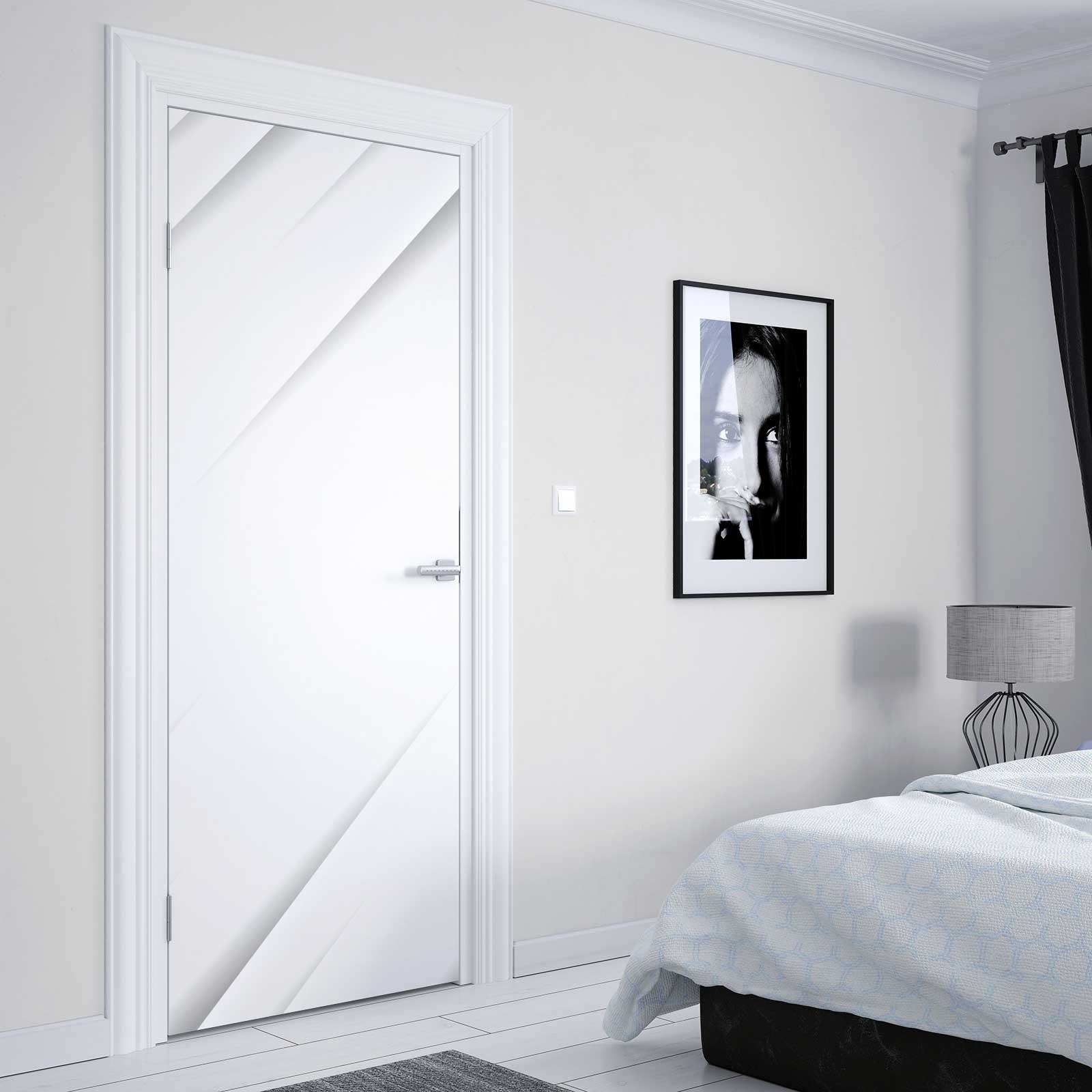 Türfolie mit modernen Linien Artikelbild 2