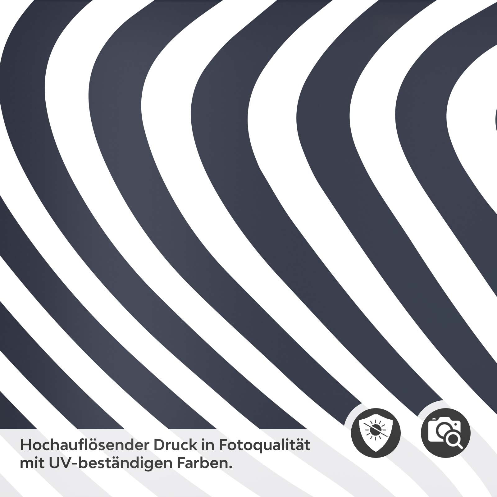 Türfolie Markante Zebra‑Streifen Detailbild 2