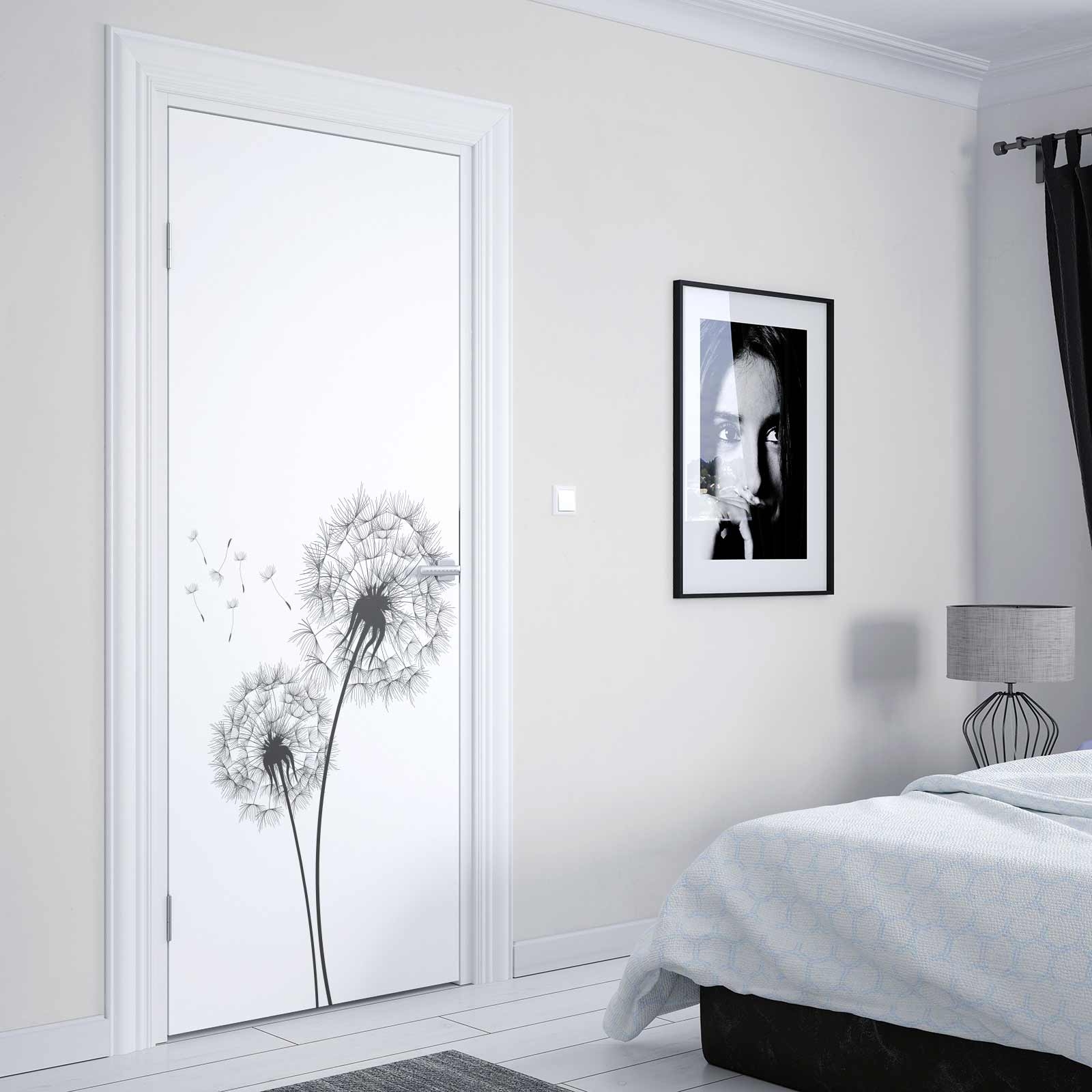 Türfolie Filigrane Pusteblumen Artikelbild 2