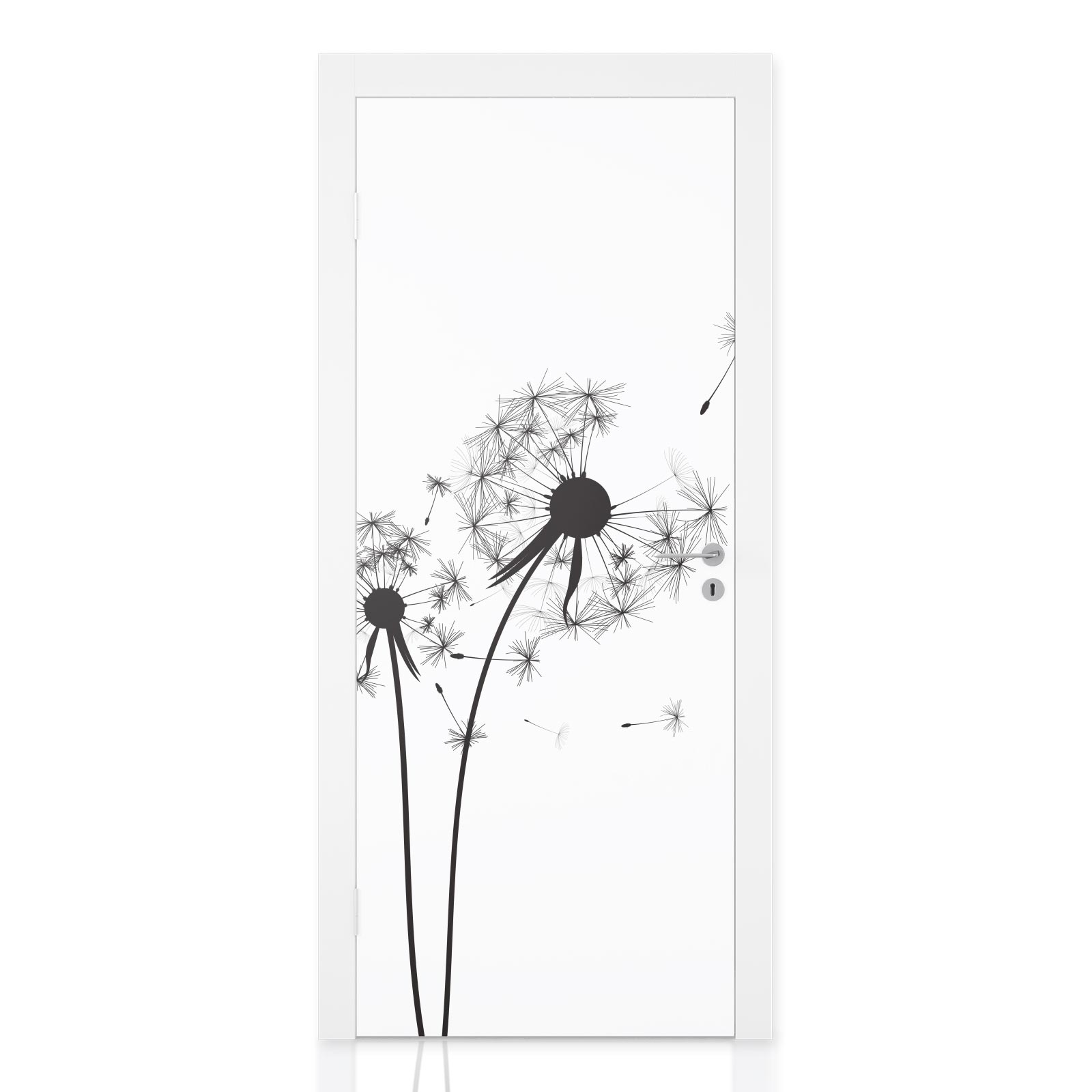 Türfolie Türfolie Zarte Pusteblumen Hauptbild 1