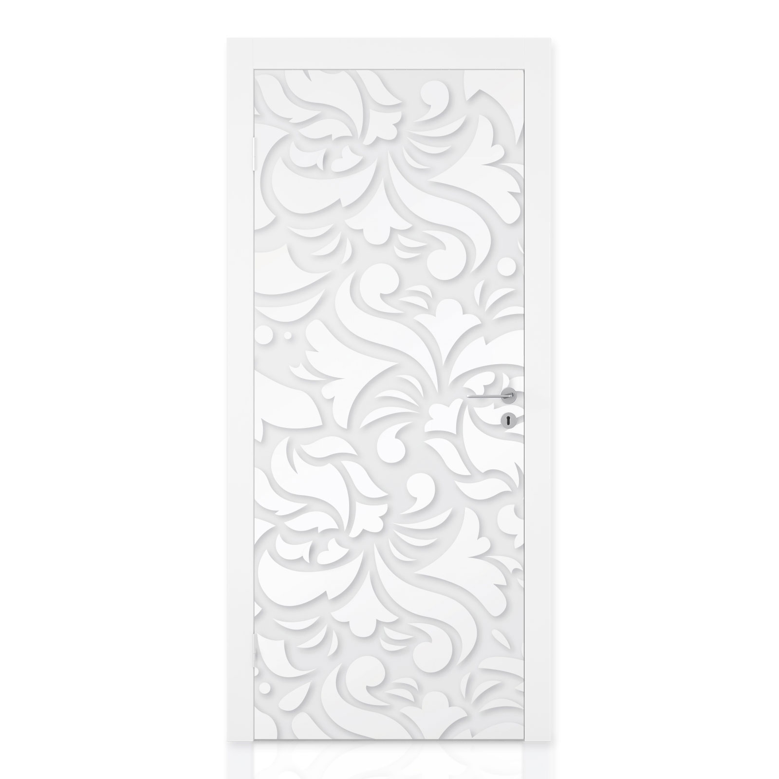 Türfolie Florale Ornamenten Hauptbild 1