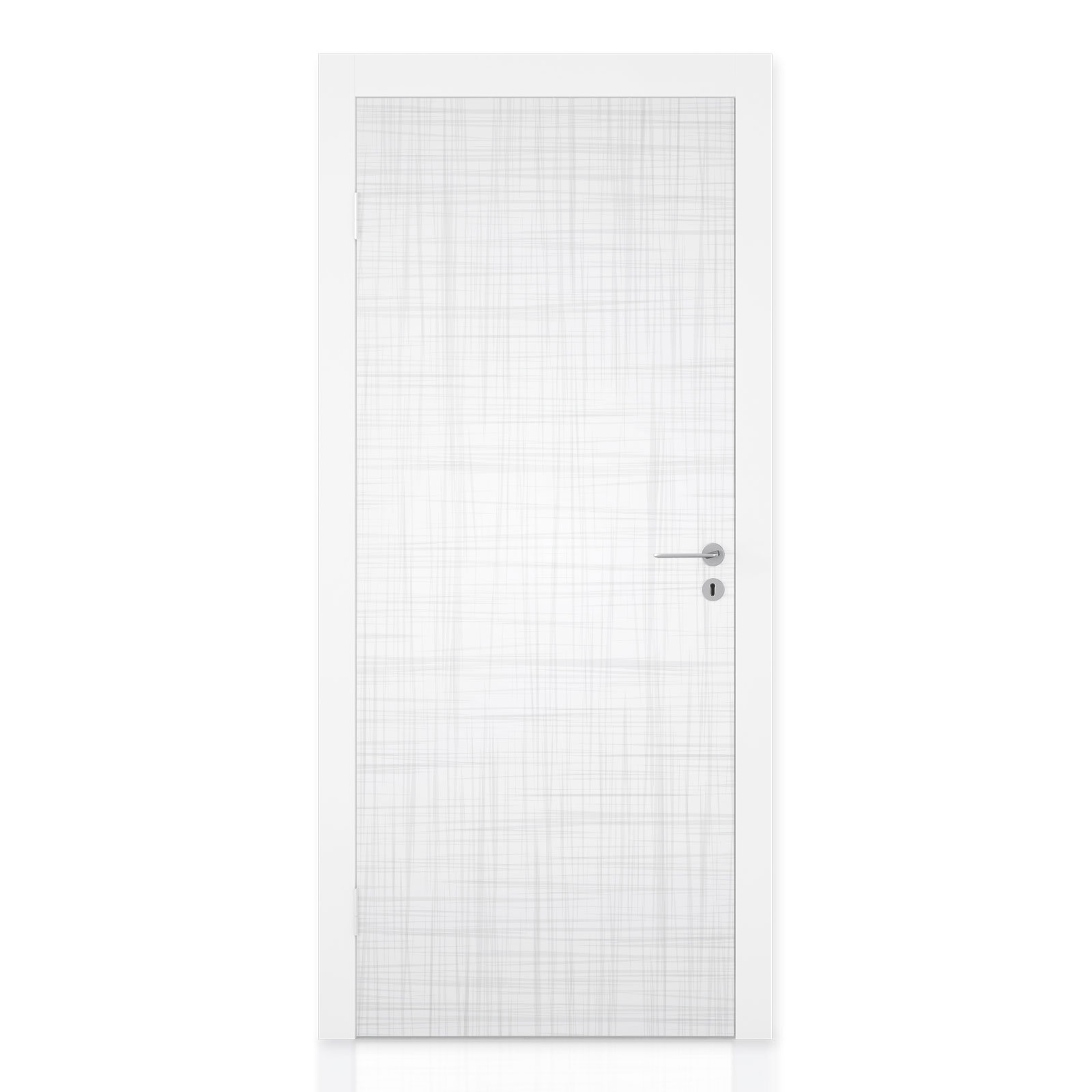 Türfolie Minimalistischer Linienraster Look Hauptbild 1