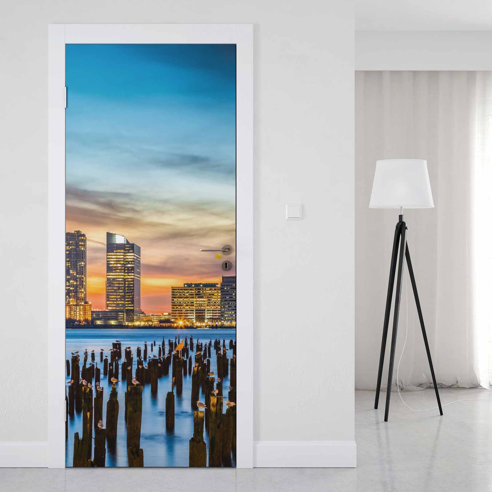 Türfolie New York Pier Point Artikelbild 1