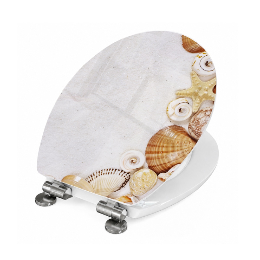 Wc-Deckel Aufkleber Shell & Starfish Artikelbild 2