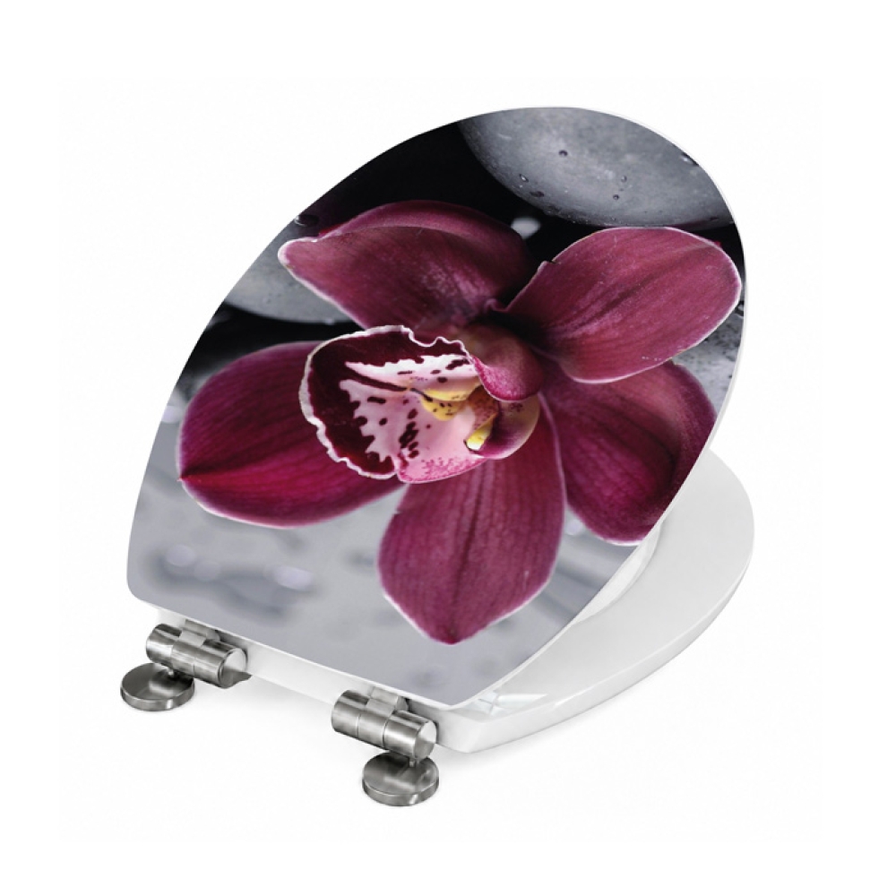 Wc-Deckel Aufkleber Orchidee Artikelbild 2