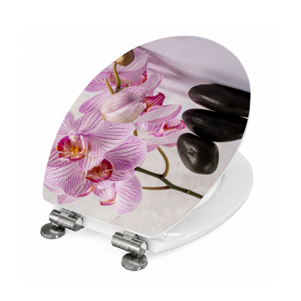 Wc-Deckel Aufkleber Orchidee Artikelbild 2