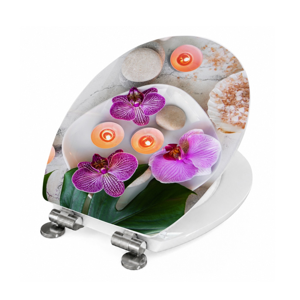 Wc-Deckel Aufkleber Orchis Artikelbild 2
