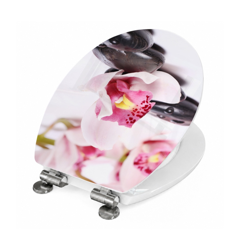 Wc-Deckel Aufkleber Wellness Orchidee Artikelbild 2