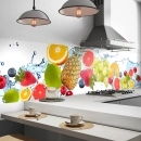 Küchenrückwand Folie Frucht Mix