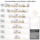Mobile Preview: Küchenrückwand Folie Frühlingsblumen Höhe 60cm