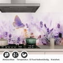 Mobile Preview: Küchenrückwand Folie Lavendel Detailbild 1