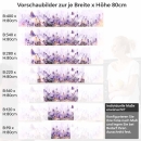 Mobile Preview: Küchenrückwand Folie Lavendel Höhe 80cm