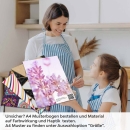 Mobile Preview: Küchenrückwand Folie Lavendelfeld A4 Muster