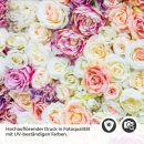 Mobile Preview: Küchenrückwand Folie elegante Rosen in Pastellfarben Detailbild 2