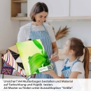 Mobile Preview: Küchenrückwand Folie Orchidee Bambus SPA A4 Muster