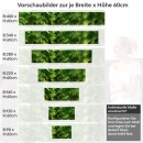 Mobile Preview: Küchenrückwand Folie tropische Palmenblätter Höhe 60cm