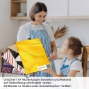 Mobile Preview: Küchenrückwand Folie Sunflowers A4 Muster