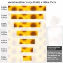 Mobile Preview: Küchenrückwand Folie Sunflowers Höhe 51cm