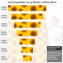 Mobile Preview: Küchenrückwand Folie Sunflowers Höhe 60cm