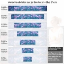 Mobile Preview: Küchenrückwand Folie Frühlingszwiebel Blüte Höhe 51cm
