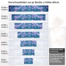 Mobile Preview: Küchenrückwand Folie Frühlingszwiebel Blüte Höhe 60cm