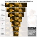Mobile Preview: Küchenrückwand Folie Pflanze Höhe 80cm