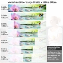 Mobile Preview: Küchenrückwand Folie Zen Garten Höhe 80cm