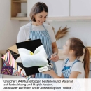 Mobile Preview: Küchenrückwand Folie weiße Calla-Lilien A4 Muster