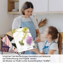 Mobile Preview: Küchenrückwand Folie Wildblumen – Frische und Farbe in Ihrer Küche A4 Muster