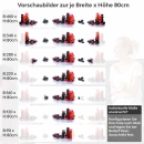 Mobile Preview: Küchenrückwand Folie SPA Feeling Höhe 80cm