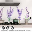 Mobile Preview: Küchenrückwand Folie Aquarell Lavendel Detailbild 1