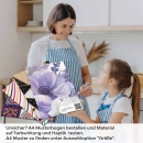 Mobile Preview: Küchenrückwand Folie Blumenarrangement A4 Muster