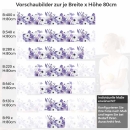 Mobile Preview: Küchenrückwand Folie Blumenarrangement Höhe 80cm