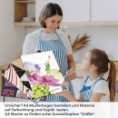 Mobile Preview: Küchenrückwand Folie Wildblumenwiese A4 Muster