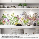 Mobile Preview: Küchenrückwand Folie Wildblumenwiese Artikelbild 1