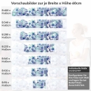 Mobile Preview: Küchenrückwand Folie Orchideenpracht Höhe 60cm