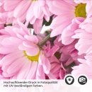 Mobile Preview: Küchenrückwand Folie rosa Blüten Detailbild 2