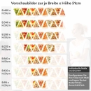 Mobile Preview: Küchenrückwand Folie Pizzagenuss - Viva Italia Bunte Pizza-Motive Höhe 51cm