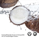Mobile Preview: Küchenrückwand Folie Kokosnuss Splash Detailbild 2