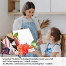 Mobile Preview: Küchenrückwand Folie Strawberries A4 Muster
