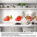 Mobile Preview: Küchenrückwand Folie Strawberries Artikelbild 1