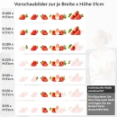 Mobile Preview: Küchenrückwand Folie Strawberries Variantenauswahl Vorschaubild Höhe 51cm