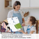 Mobile Preview: Küchenrückwand Folie Limone A4 Muster