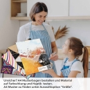 Mobile Preview: Küchenrückwand Folie Obstkorb A4 Muster